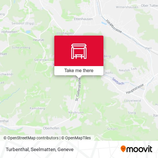 Turbenthal, Seelmatten map