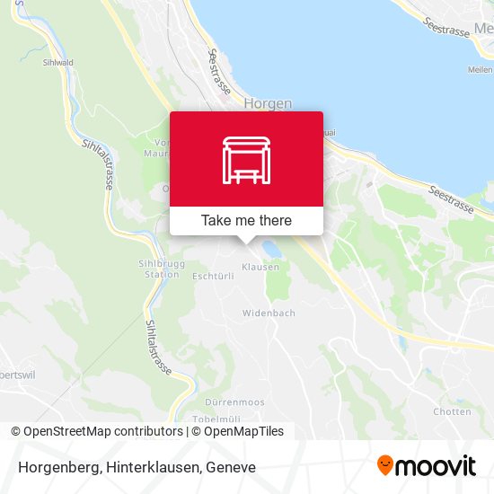 Horgenberg, Hinterklausen map