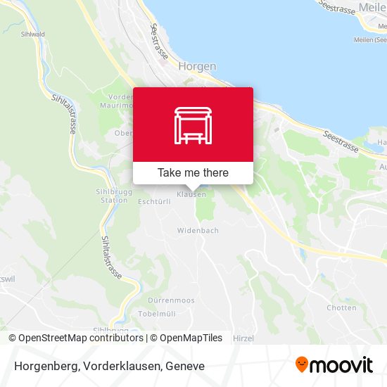 Horgenberg, Vorderklausen map
