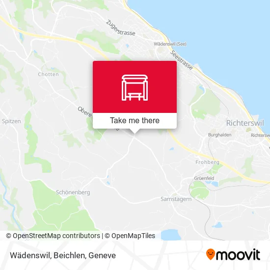 Wädenswil, Beichlen map