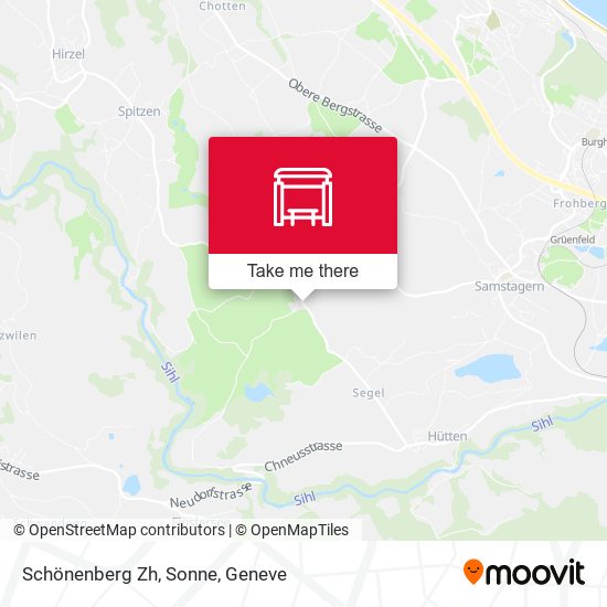 Schönenberg Zh, Sonne map