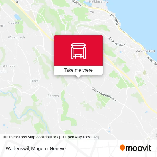 Wädenswil, Mugern map