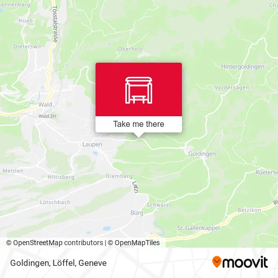 Goldingen, Löffel map