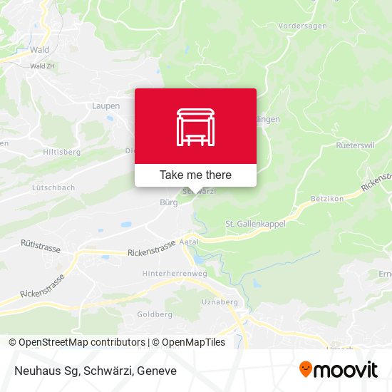 Neuhaus Sg, Schwärzi map