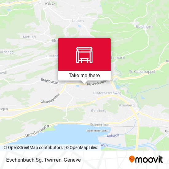 Eschenbach Sg, Twirren map