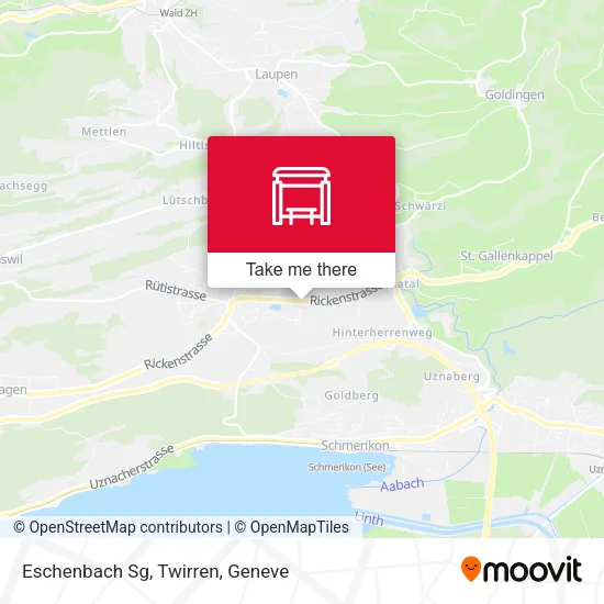 Eschenbach Sg, Twirren map