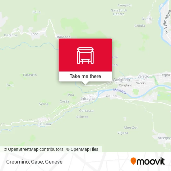 Cresmino, Case map