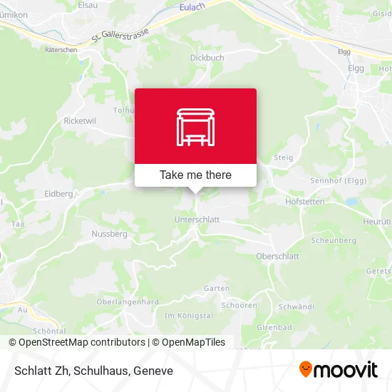 Schlatt Zh, Schulhaus map