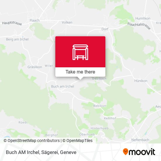 Buch AM Irchel, Sägerei map
