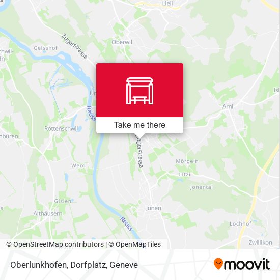 Oberlunkhofen, Dorfplatz map