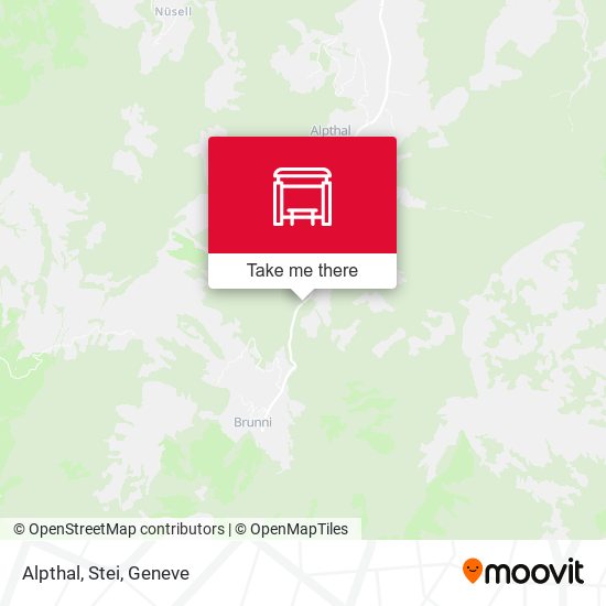 Alpthal, Stei map