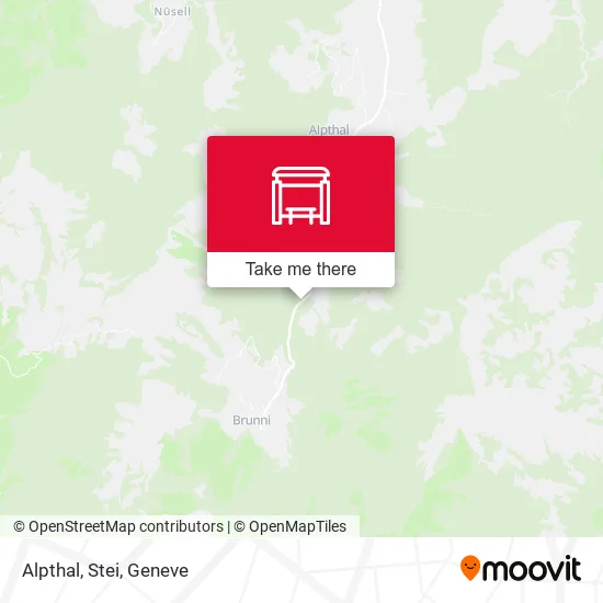 Alpthal, Stei map