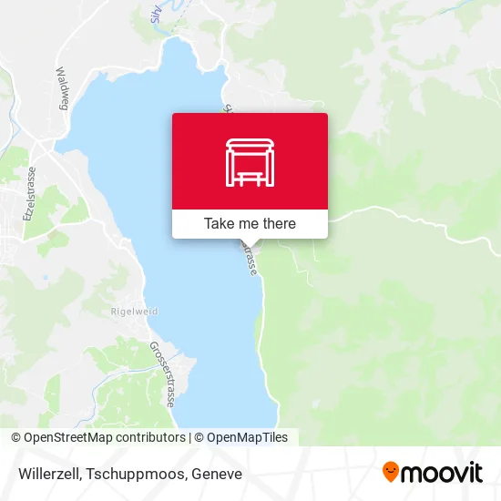 Willerzell, Tschuppmoos map