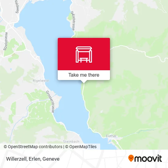 Willerzell, Erlen map
