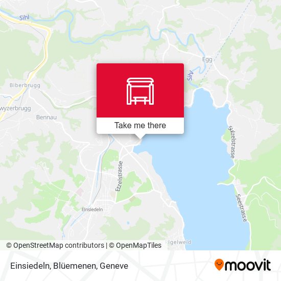 Einsiedeln, Blüemenen map