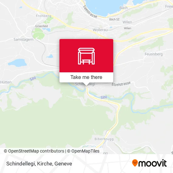 Schindellegi, Kirche map