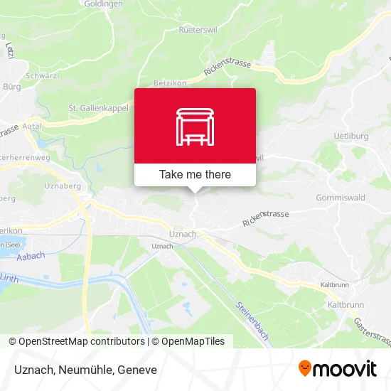 Uznach, Neumühle map