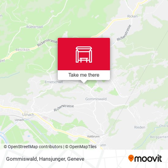 Gommiswald, Hansjunger map