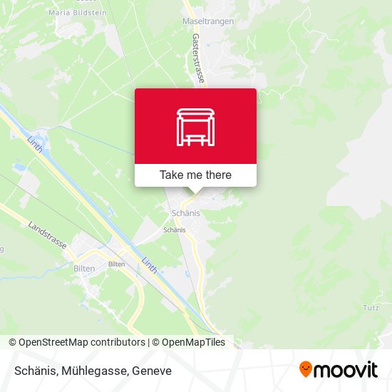 Schänis, Mühlegasse map