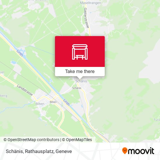 Schänis, Rathausplatz map