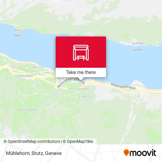 Mühlehorn, Stutz map