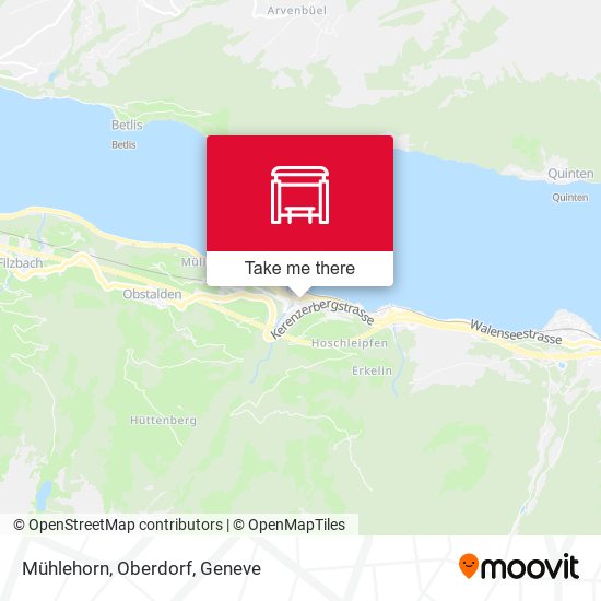 Mühlehorn, Oberdorf map