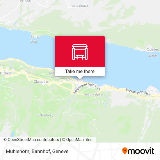 Mühlehorn, Bahnhof map