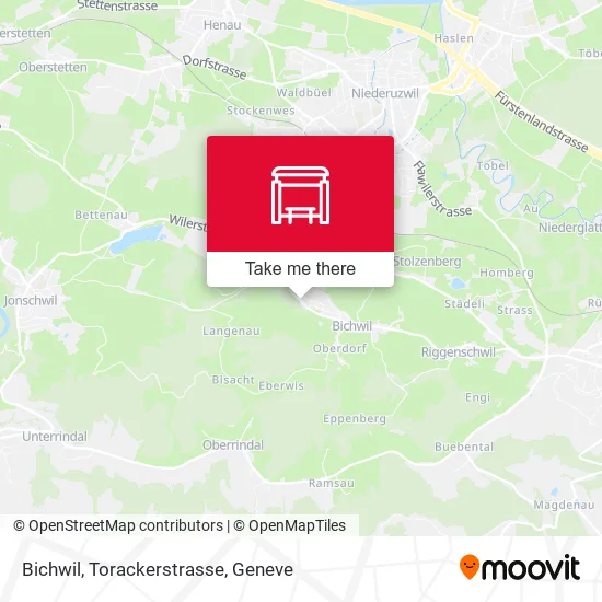 Bichwil, Torackerstrasse map