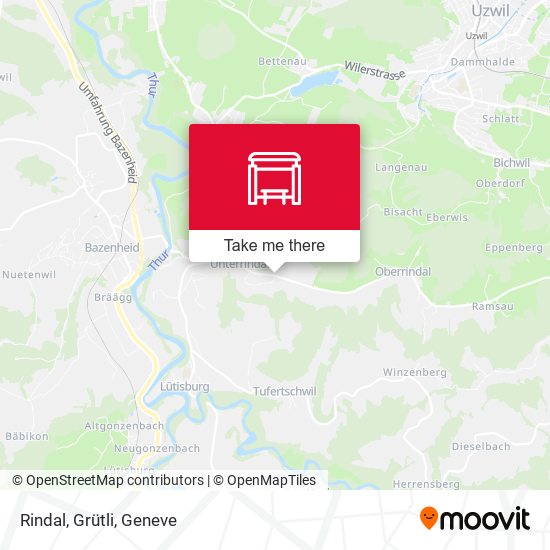 Rindal, Grütli map
