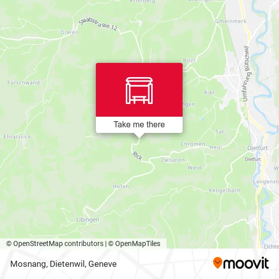 Mosnang, Dietenwil map