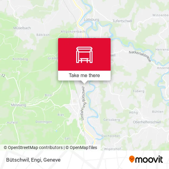 Bütschwil, Engi map