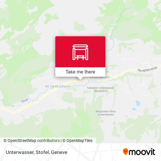 Unterwasser, Stofel map