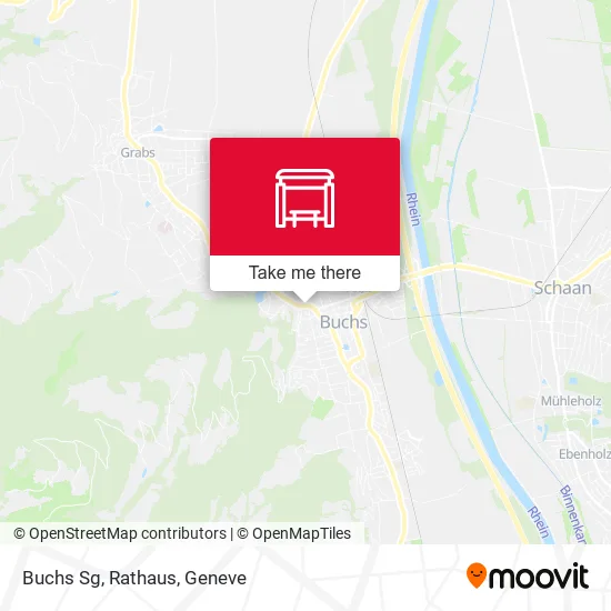 Buchs Sg, Rathaus map