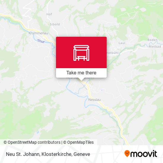 Neu St. Johann, Klosterkirche map