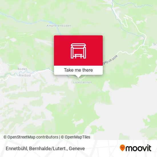 Ennetbühl, Bernhalde/Lutert. map