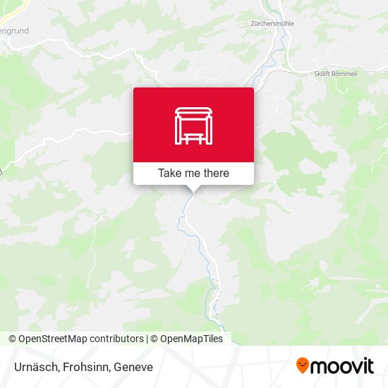 Urnäsch, Frohsinn map