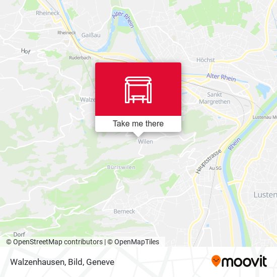 Walzenhausen, Bild map