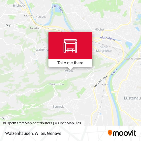 Walzenhausen, Wilen map
