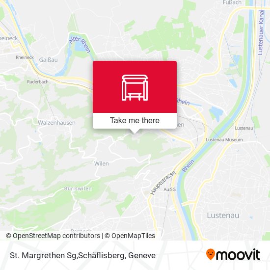 St. Margrethen Sg,Schäflisberg map
