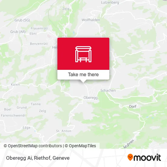 Oberegg Ai, Riethof map