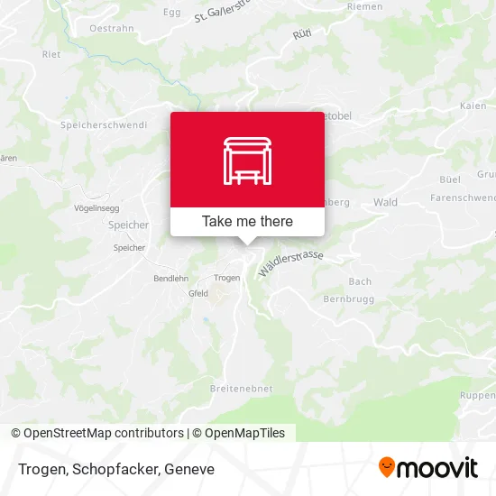 Trogen, Schopfacker map