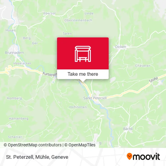 St. Peterzell, Mühle map