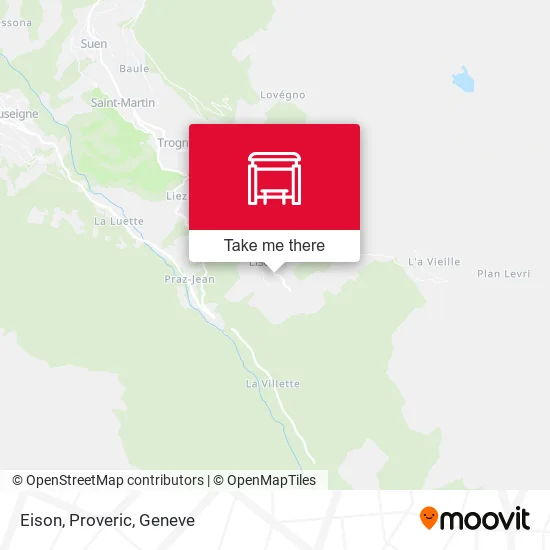 Eison, Proveric map