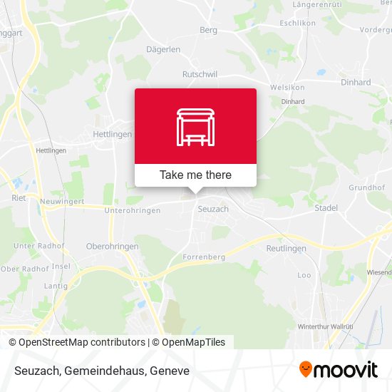 Seuzach, Gemeindehaus map