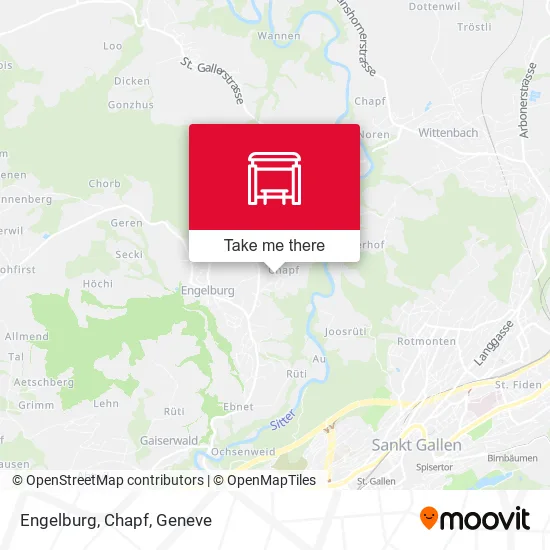 Engelburg, Chapf map