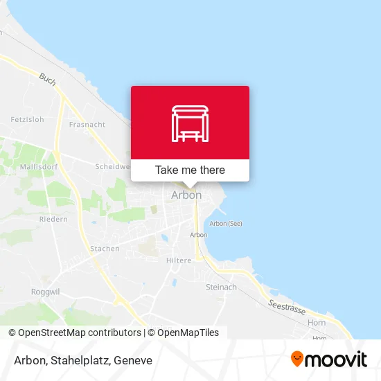 Arbon, Stahelplatz map