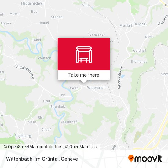 Wittenbach, Im Grüntal map