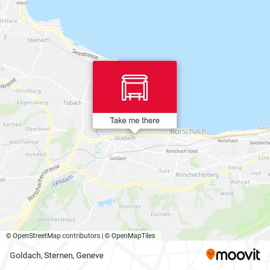 Goldach, Sternen map