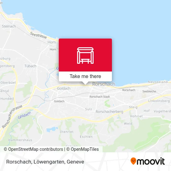 Rorschach, Löwengarten map