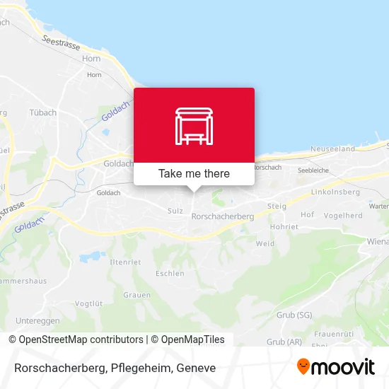 Rorschacherberg, Pflegeheim map